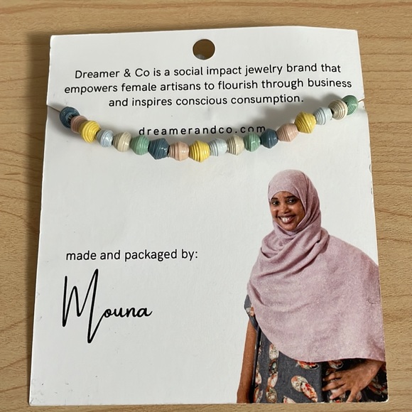 NWT Dreamer & Co “Rainbow” Beaded Bracelet - Picture 3 of 4